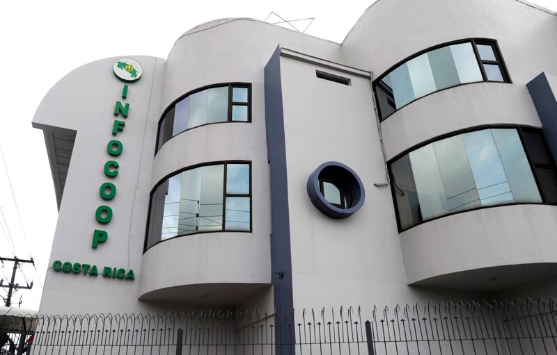 Edificio de Infocoop en el centro de San José.