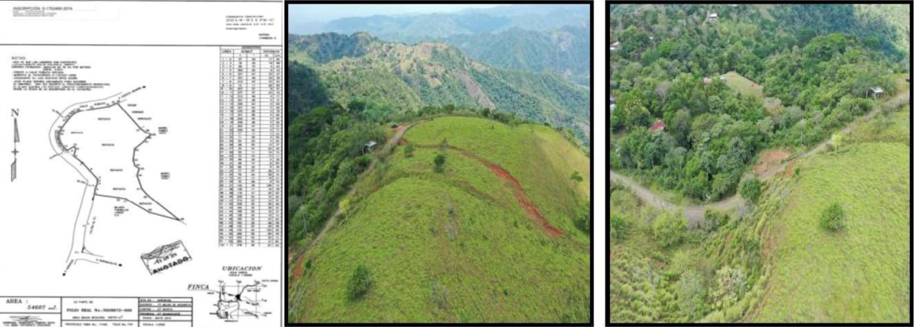 Propiedad rural en Belén de Nosarita con atractivo turístico. Cerca del 55% del área es aprovechable y ofrece vistas al mar. Cuenta con electricidad cercana y acceso por camino de lastre.