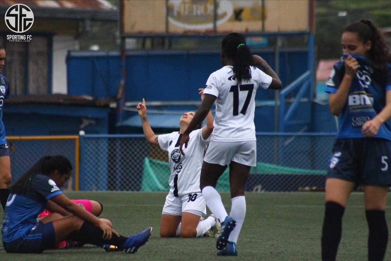 Campeonato del Fútbol Femenino
Suva Sport de Pérez Zeledón vs Sporting FC San José
27-06-2020
Partido en el estadio Municipal de Përez Zeledón. Prensa Sporting FC Esteban Agüero