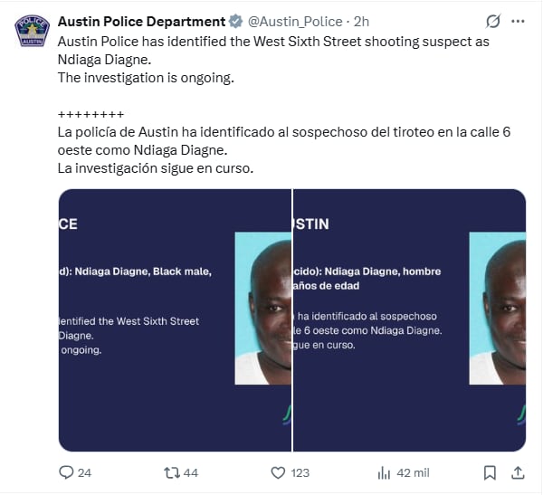 Ndiaga Diagne, de 53 años