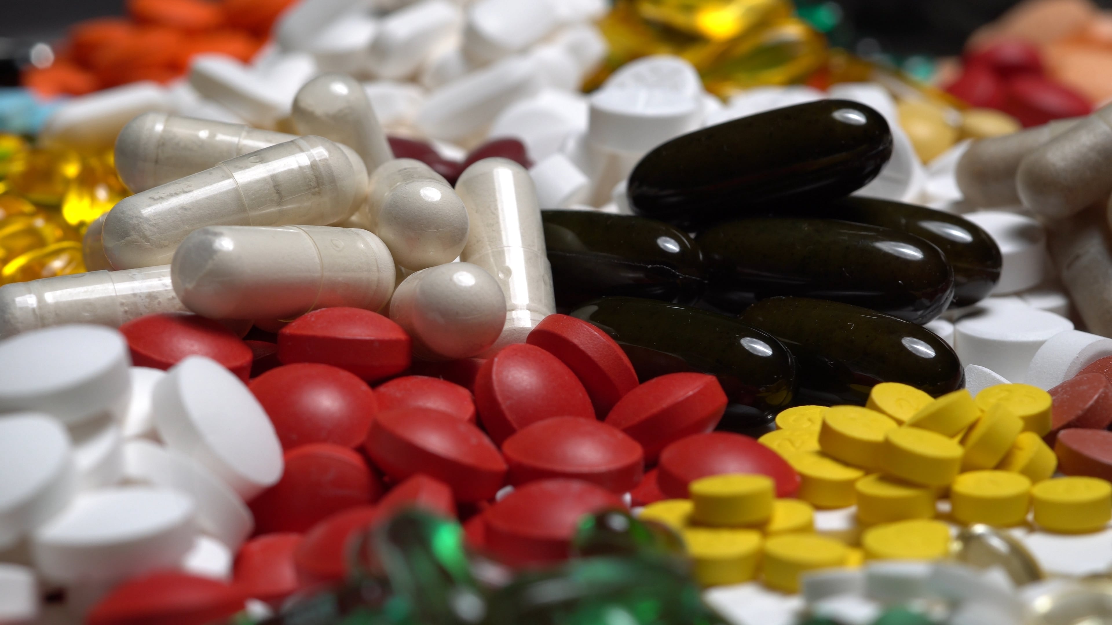 Una gran cantidad de medicamentos.