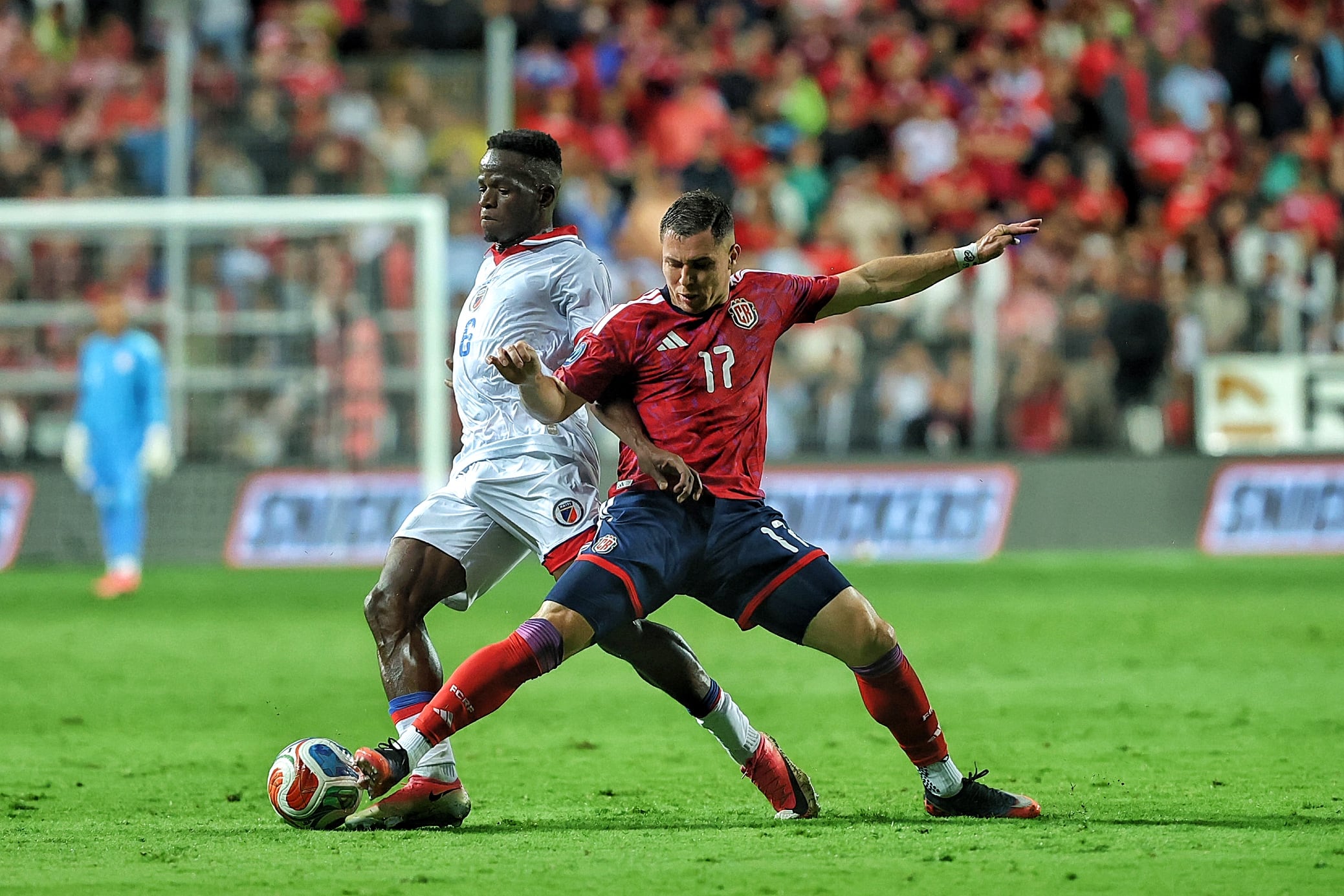 04/10/2026/ Juego de la Selección Nacional de Costa Rica ante Haití por la Liga de Naciones de CONCACAF 2026 / en el estadio Ricardo Saprissa / foto John Durán