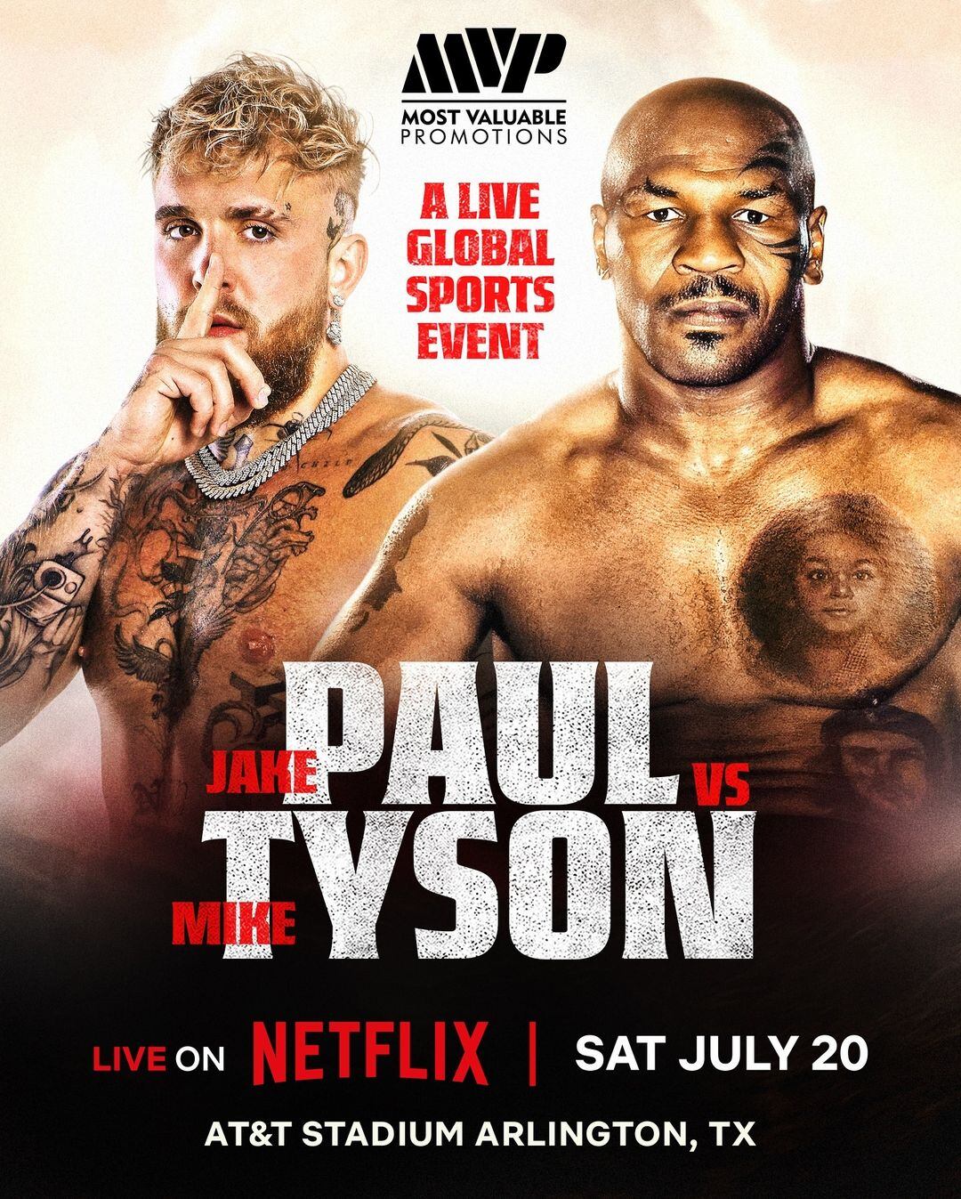 Mike Tyson vs Jake Paul