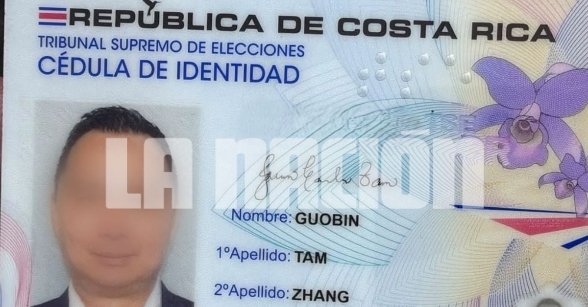 Guobin Tam Zhang fue detenido este viernes en Granadilla de Curridabat, con fines de extradición a Estados Unidos.