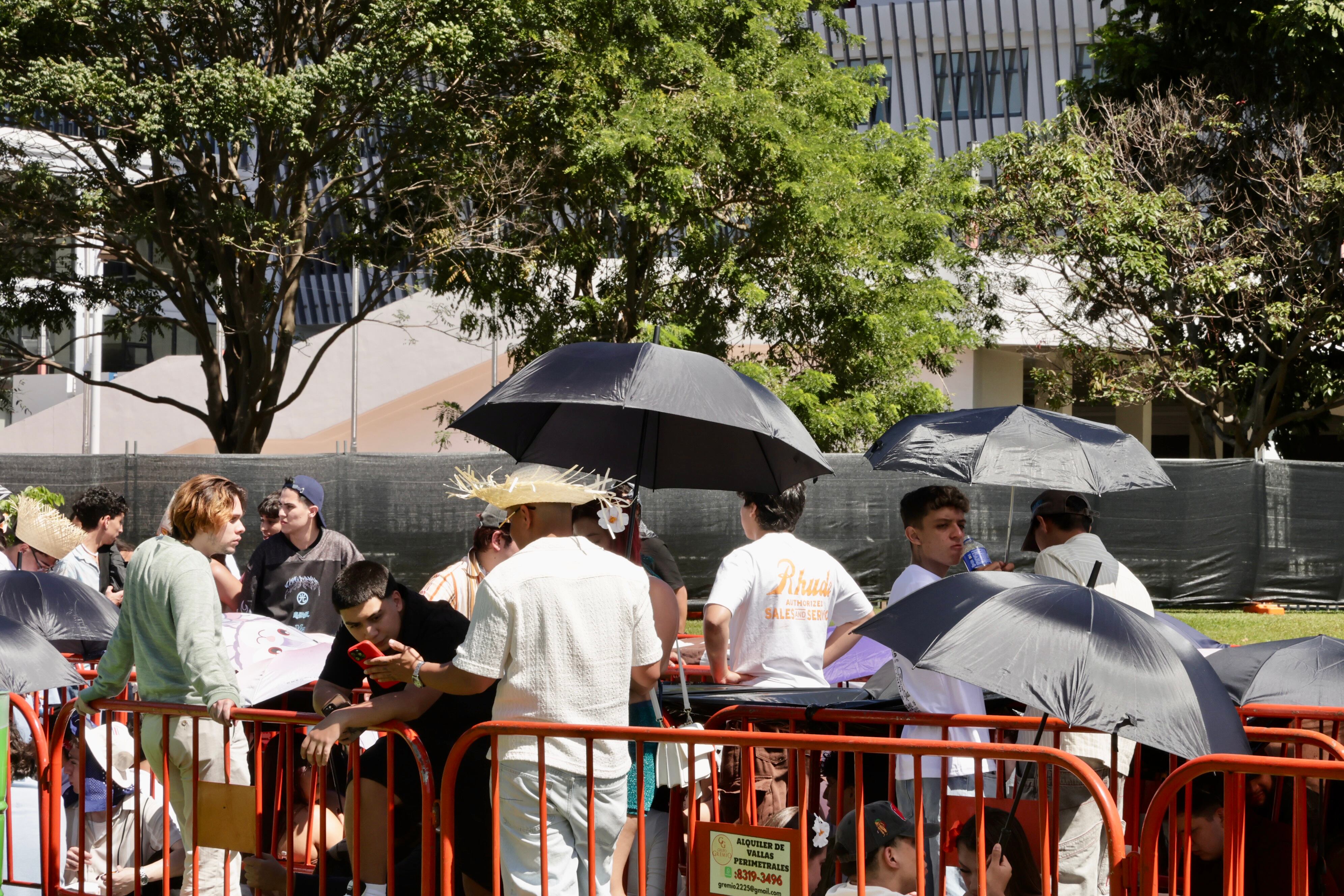 Ambiente del concierto Bad Bunny