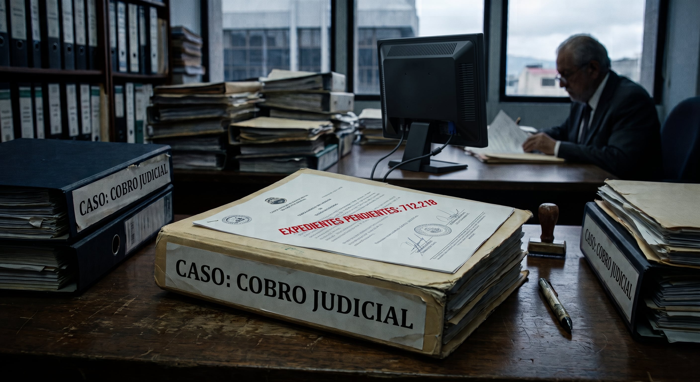 Los casos por cobros judiciales sobrepasan la capacidad del Poder Judicial para resolver estos asuntos. Imagen ilustrativa.