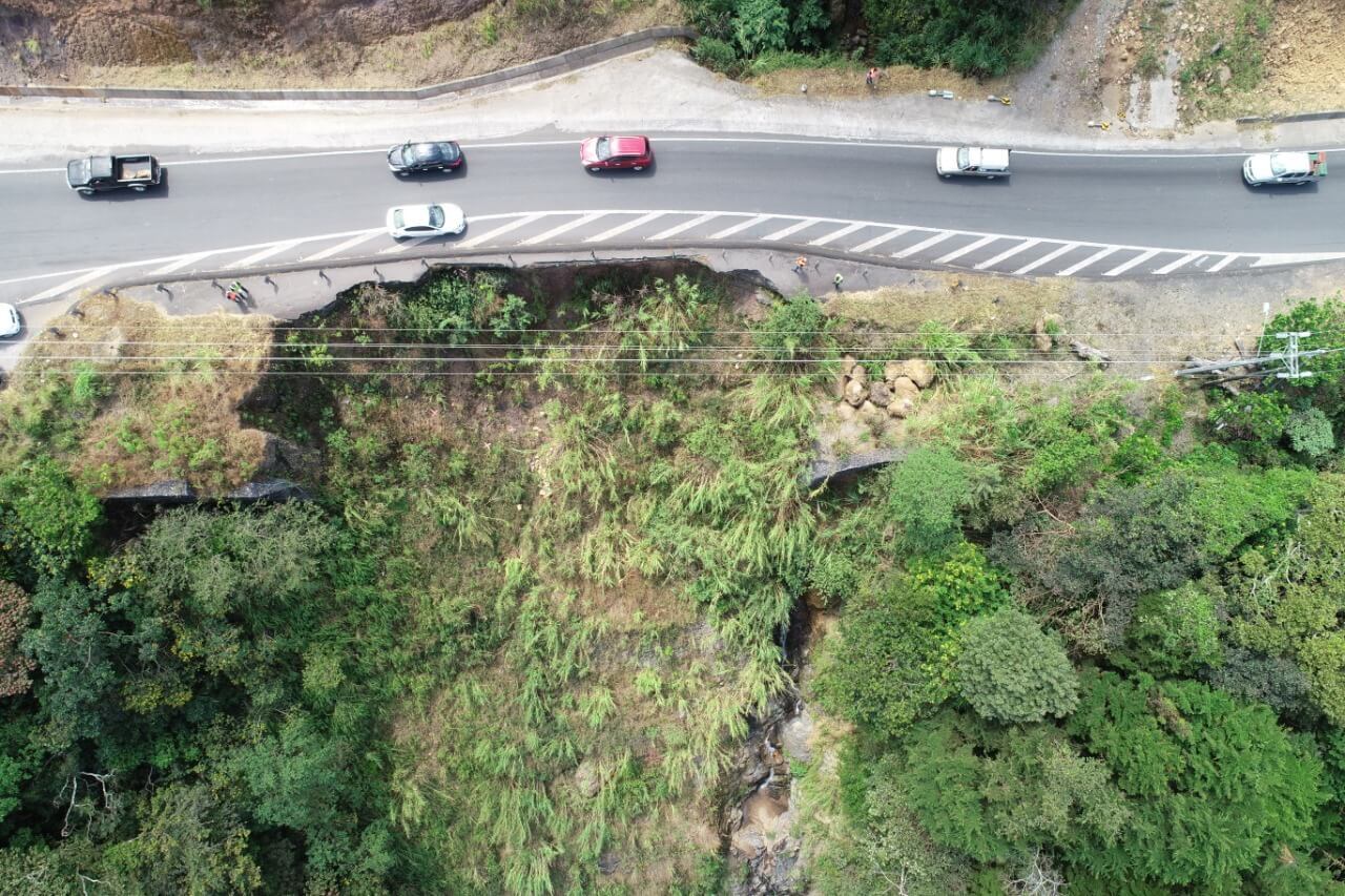 un estudio que hizo el Laboratorio Nacional de Materiales y Modelos Estructurales de la Universidad de Costa Rica (LanammeUCR), a través de la Unidad de Gestión y Evaluación de la Red Vial Nacional (UGERVN) del Programa de Infraestructura del Transporte (PITRA), en enero del 2021