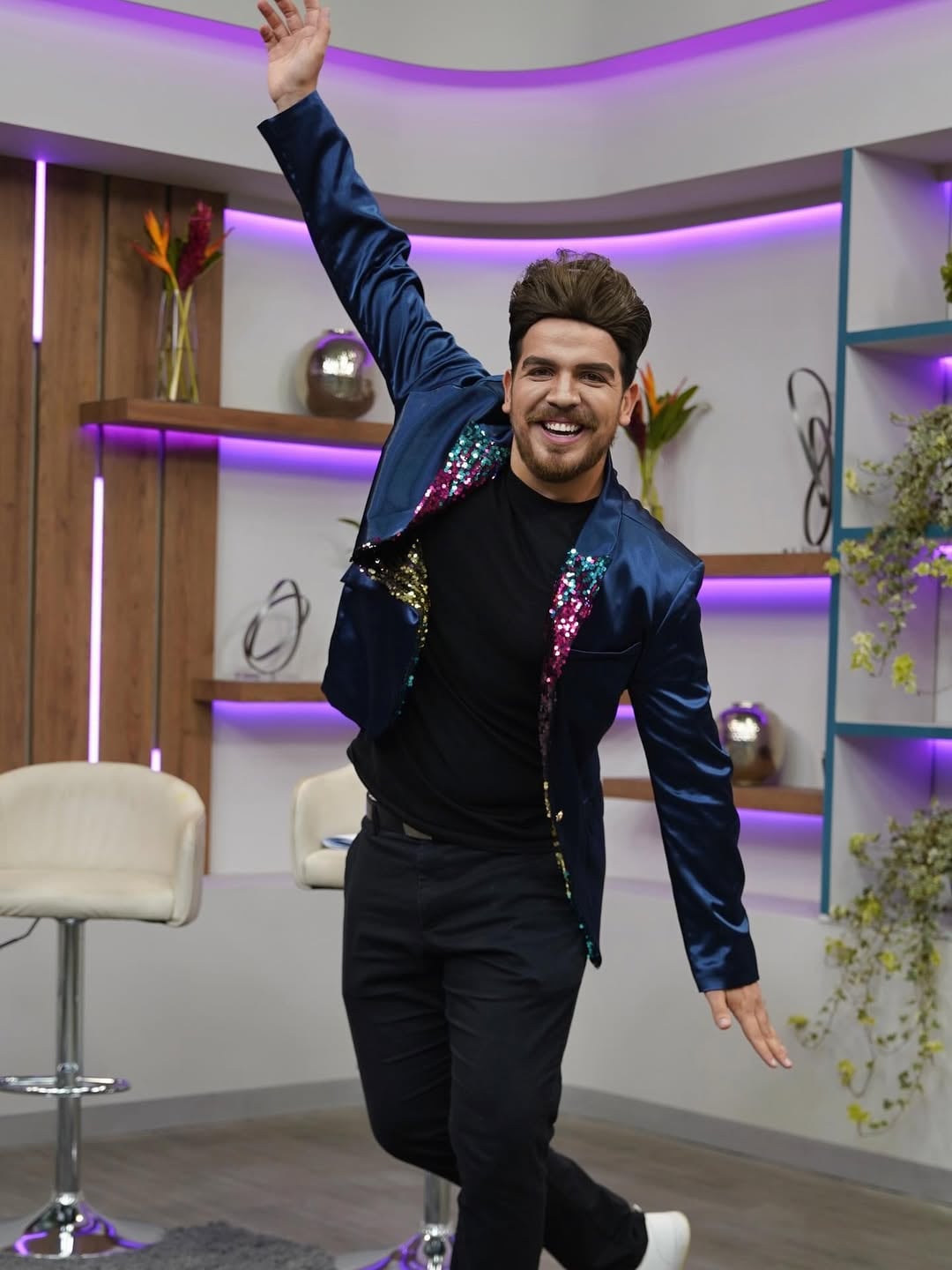 Víctor Carvajal reacciona con todo a la imitación que hace de él Edson Picado