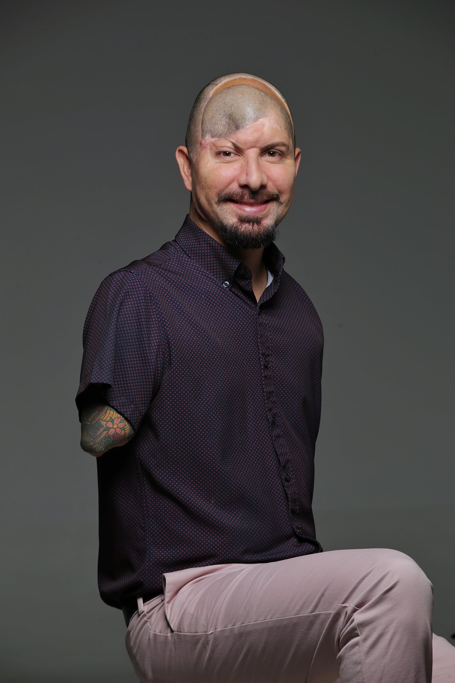 08/08/2023/ retratos de Alexander Reyes motivador personal y su esposa Rebeca Salazar / Fotografía John Durán