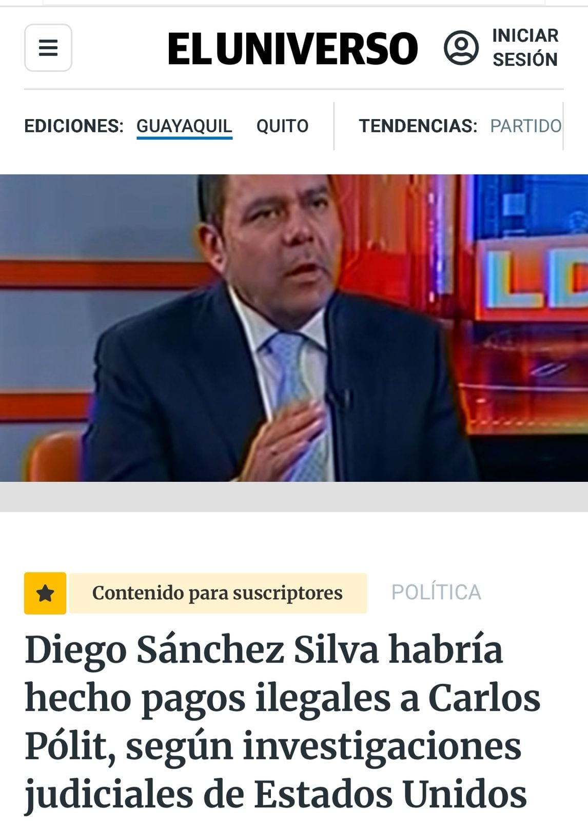 El "Zar de los Reasseguros" es un empresario ecuatoriano ligado a una amplia trama de corrupción.