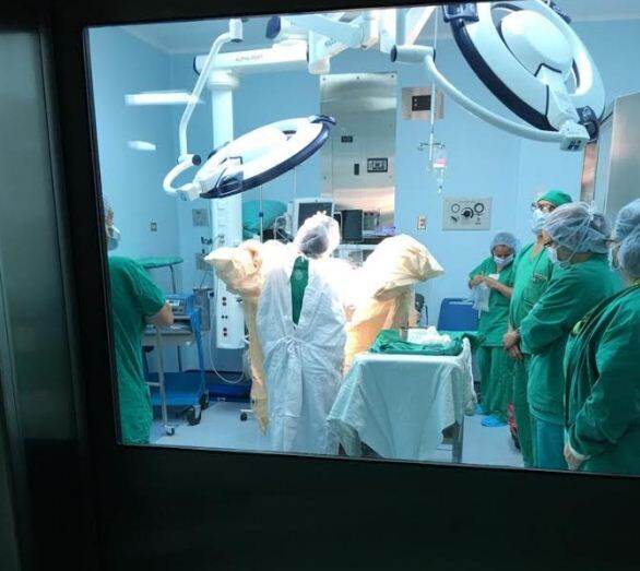 Los médicos del Hospital San Juan de Dios extremaron los cuidados en la atención de los partos. HSJD para LN