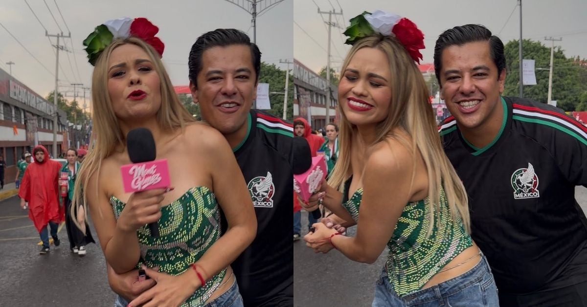 Reportera mexicana sufrió tocamientos de un desconocido en el Mundial 2026 y todo quedó grabado: 'Es un acosador'