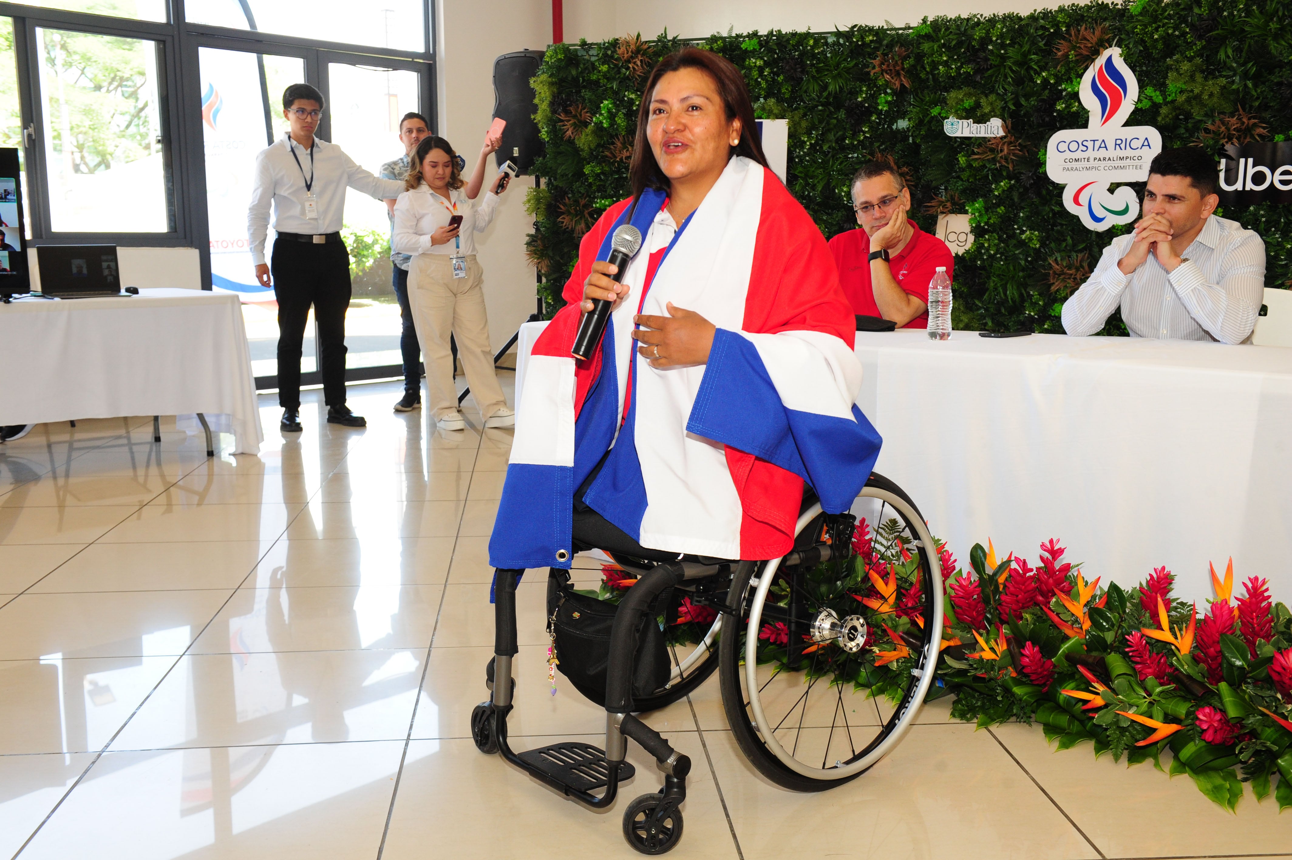 Juramentación Paralímpicos de París 2024,