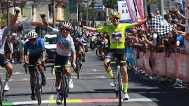 Bicampeón: Luis Daniel Oses pedaleó rumbo a la historia de la Vuelta a Costa Rica