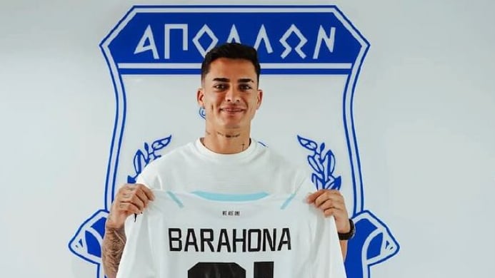 Carlos Barahona, Apollon Limasol, Chipre
