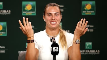Sabalenka, número uno del tenis, anuncia su compromiso