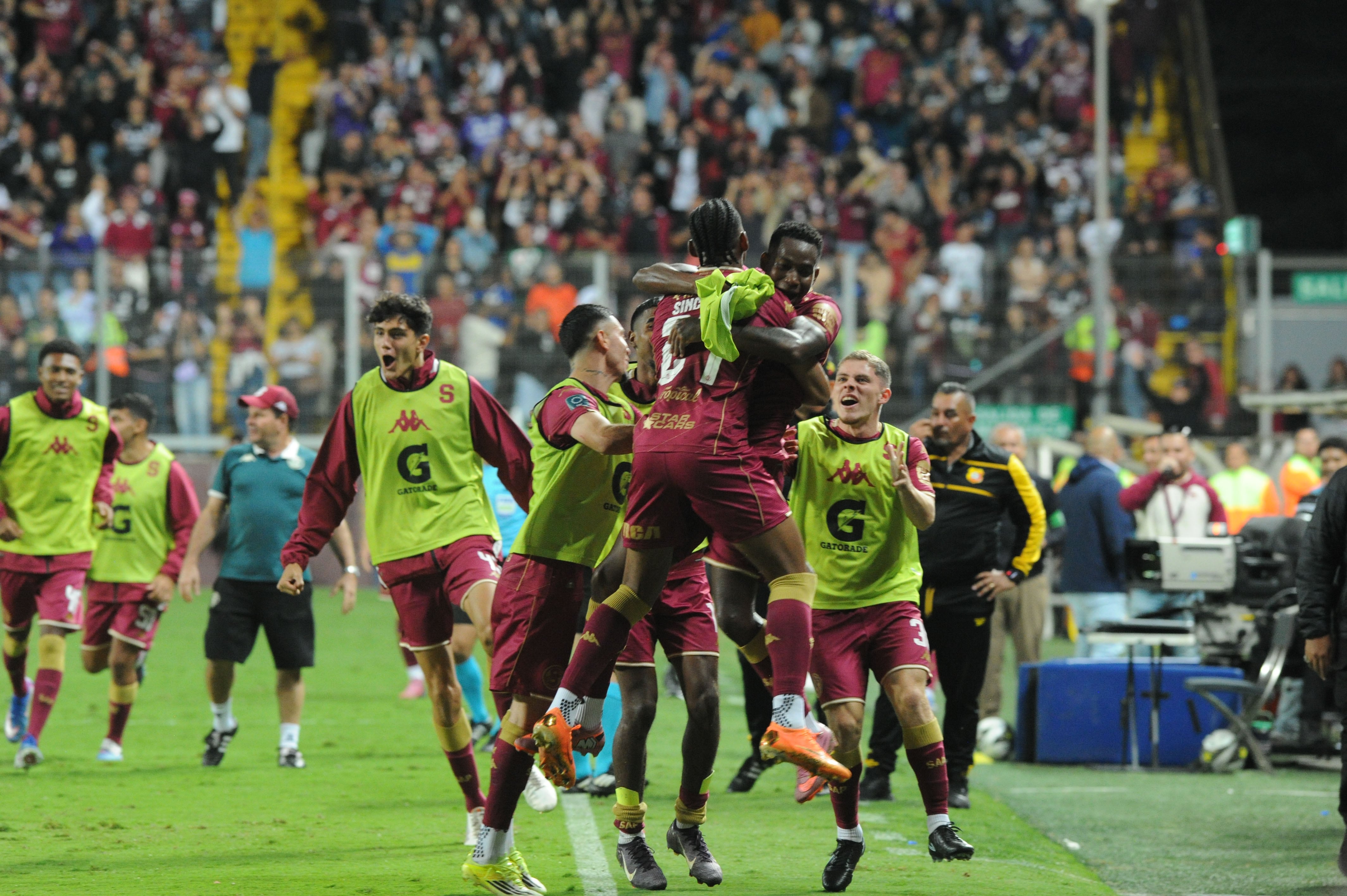 Partido Saprissa vs Herediano.
