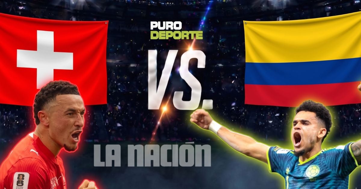 Suiza y Colombia se enfrentan este martes 7 de julio en los octavos de final del Mundial 2026.