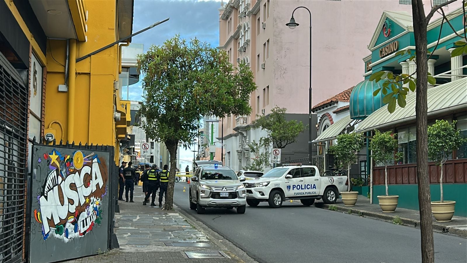 Balacera en el centro de San José deja un hombre y una mujer fallecidos este miércoles 20 de mayo.