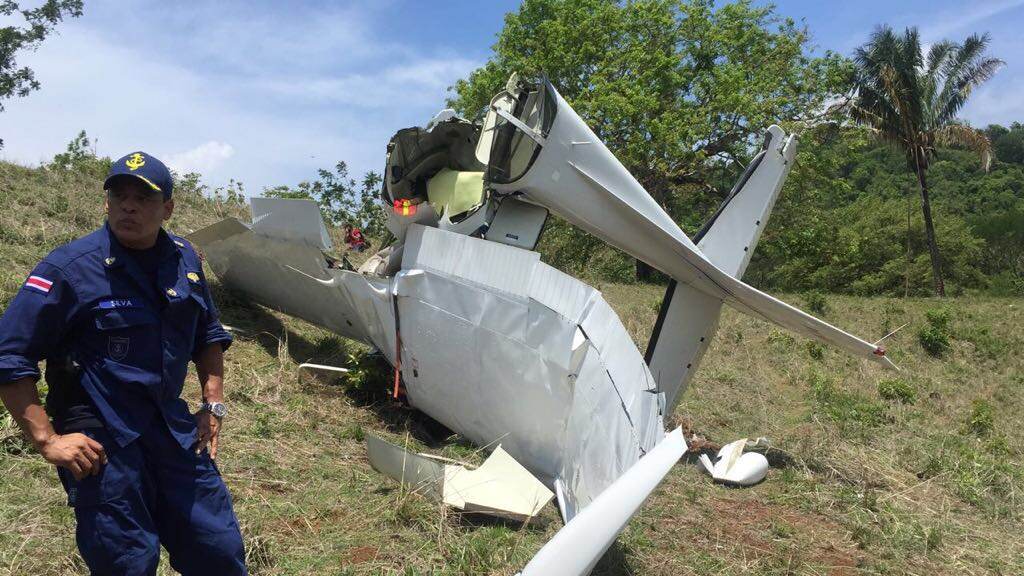 La aeronave habría colisionado contra un cerro y se habría desplomado. Foto: Cortesía de MSP