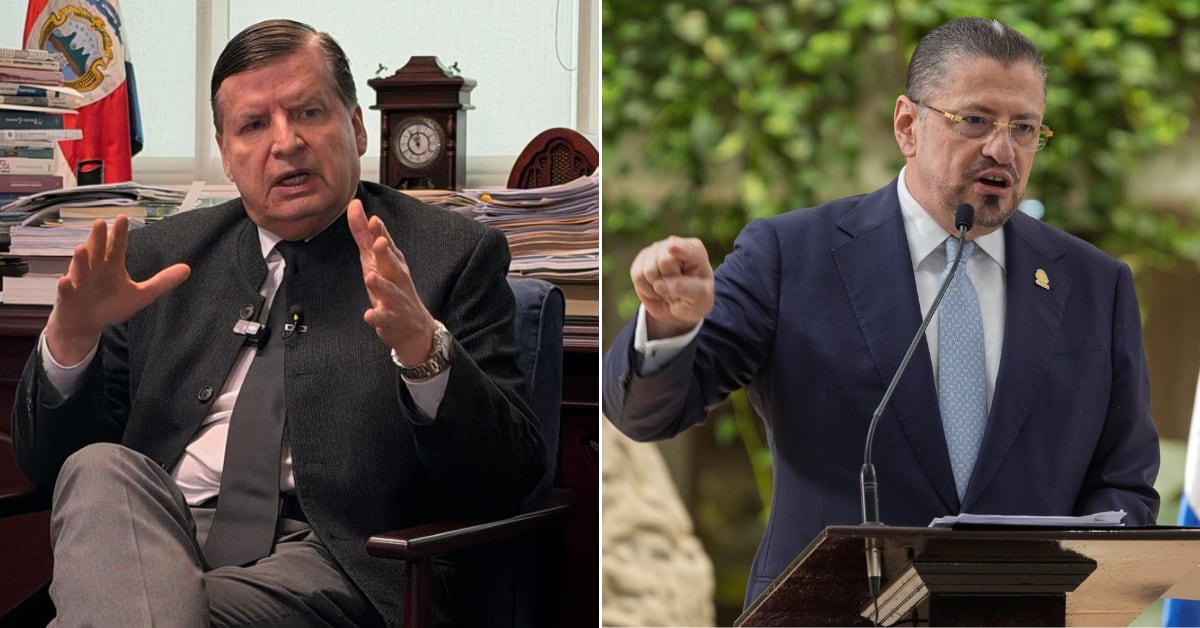 Jorge Araya, magistrado de la Sala Constitucional, cuestionó las motivaciones detrás del recorte presupuestario del Poder Judicial ordenado por el ministro de la Presidencia y de Hacienda, Rodrigo Chaves.