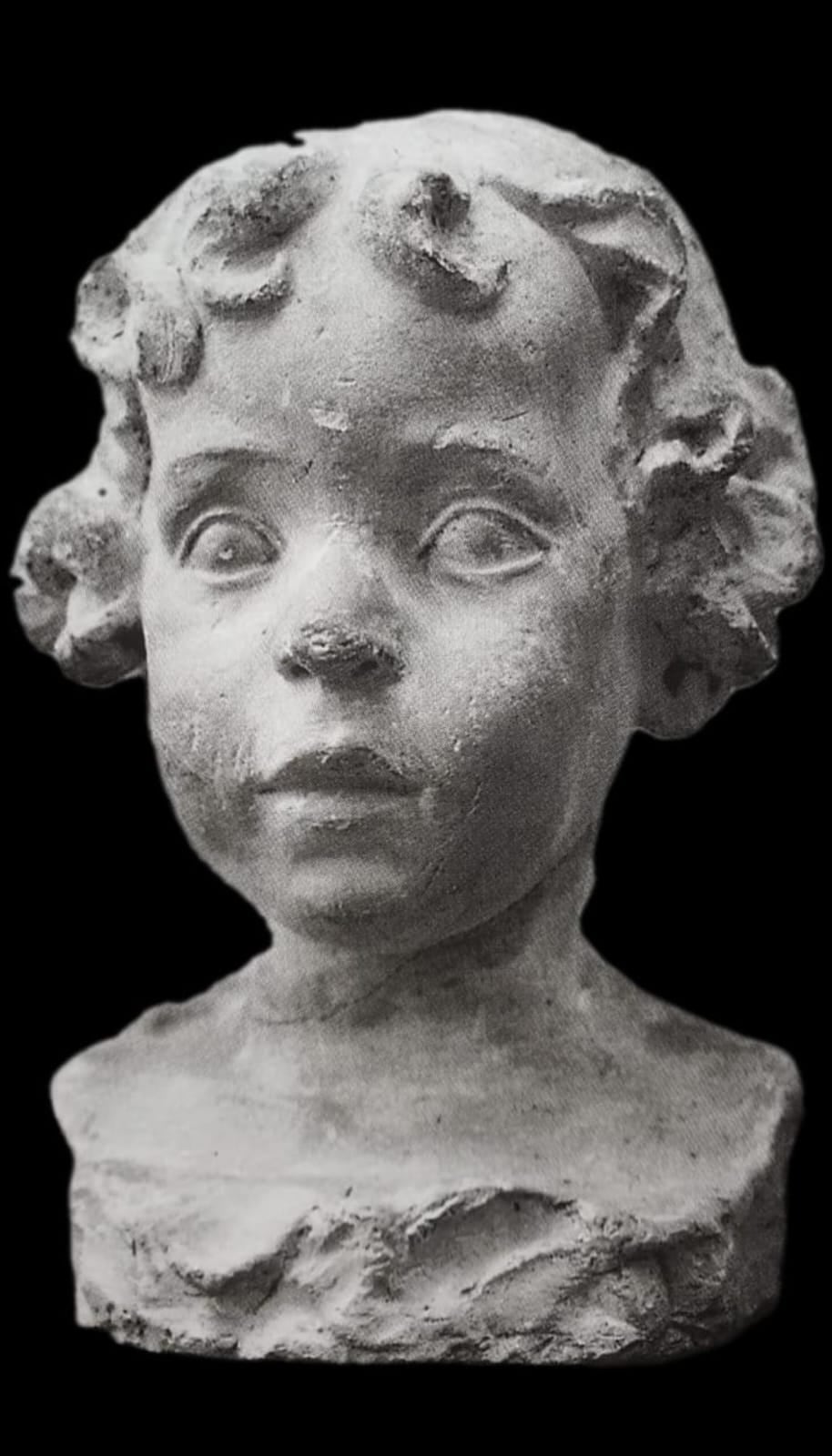 Francisco Zúñiga, “Horacio”, yeso, 29 x 19 x 20 cm, 1929.
