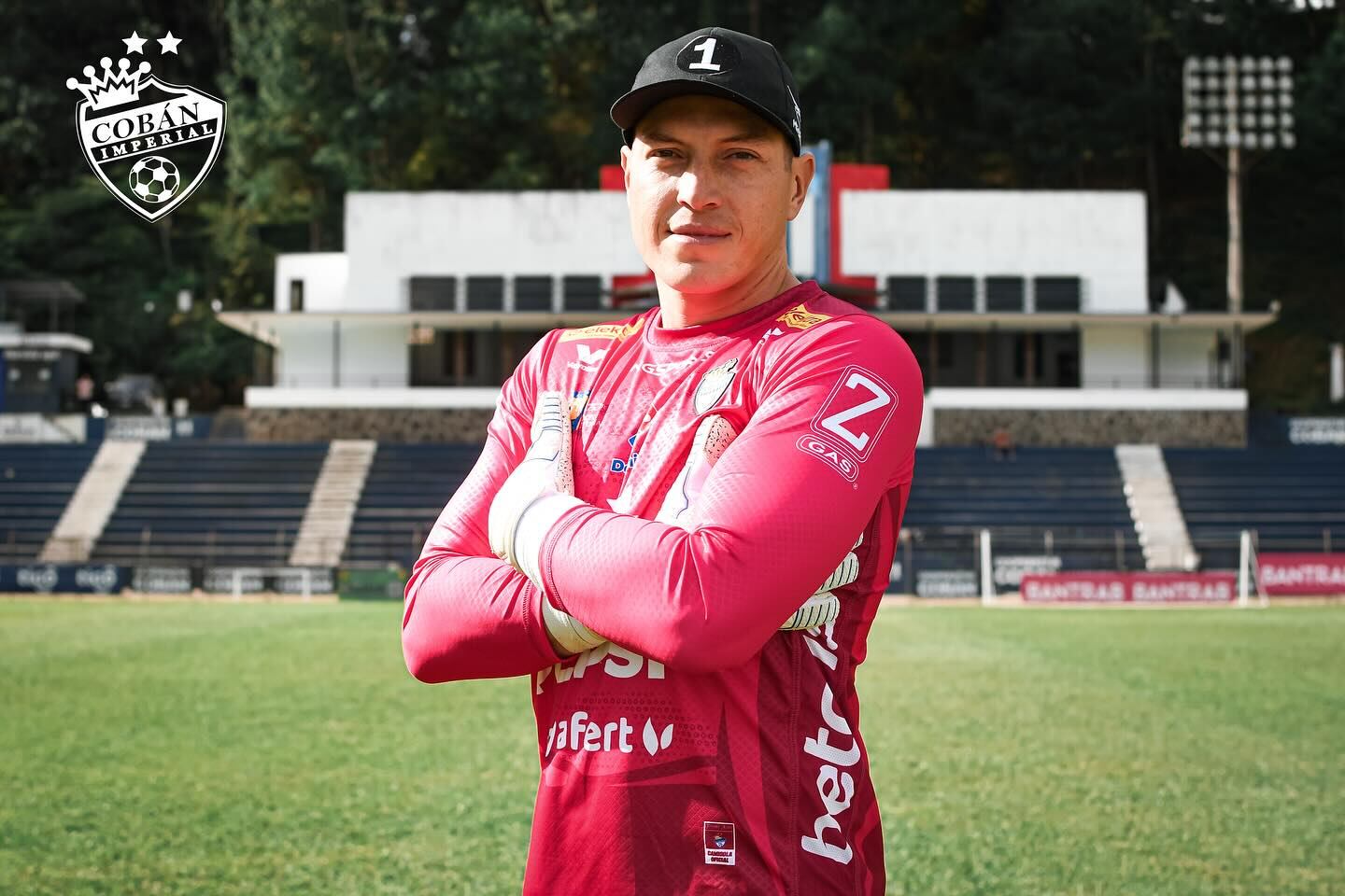 Minor Álvarez volvió en el 2021 al fútbol de Guatemala, donde milita en el Cobán Imperial. Fotografía: Cobán Imperial