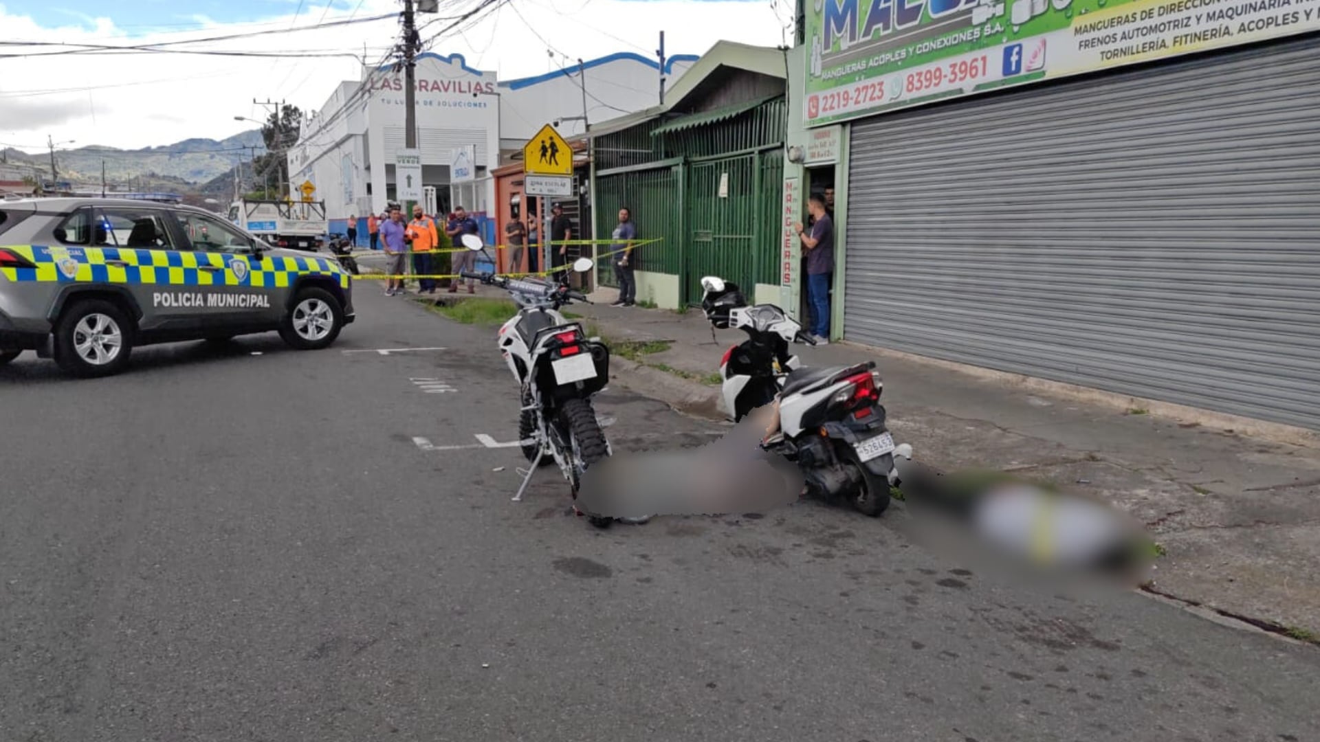 Hombres asesinados en Gravilias de Desamparados