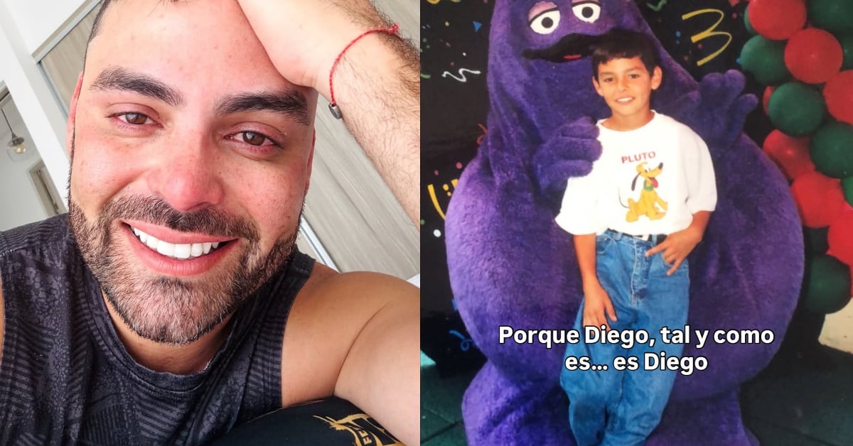 Diego Bravo tiene 35 años y afirma que aún lucha con los juicios de las personas.