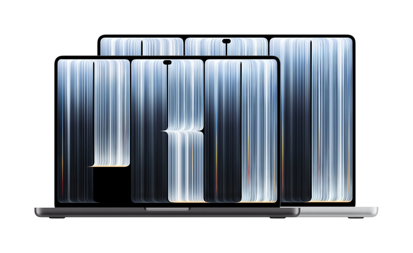 La parte trasera de la nueva MacBook Pro recupera el logotipo de Apple retroiluminado, un detalle que, según la nota, no se veía en estos equipos desde hace unos 10 años.