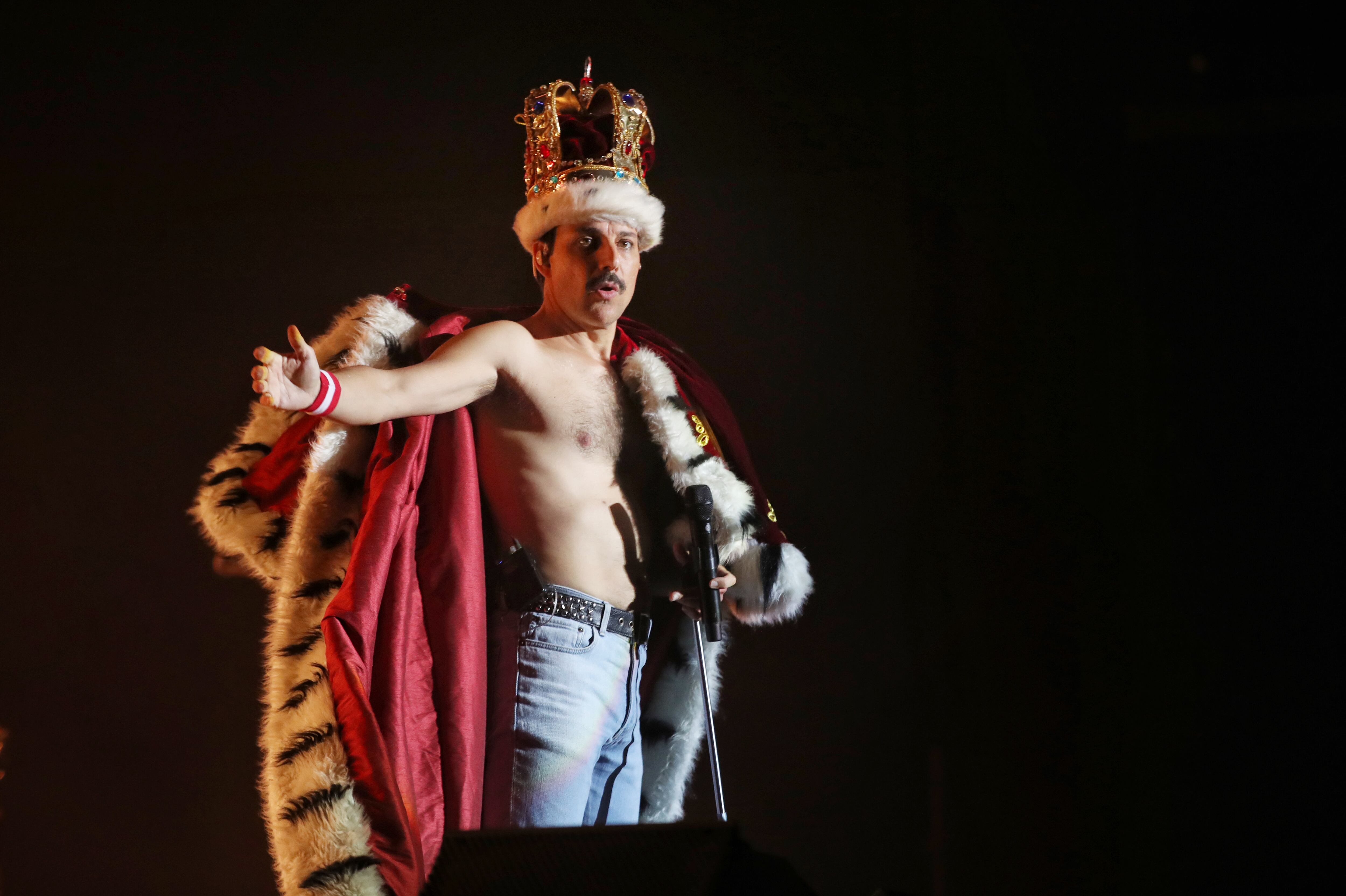 21/03/2024/ concierto Dios Salve a la Reina, la mejor interpretación de QUEEN en el palacio de los deportes / foto John Durán