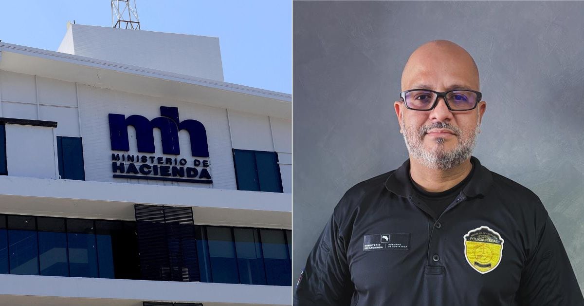 En la imagen, la fachada de Hacienda y Manuel Salas Corrales, nuevo director de la Policía de Control Fiscal
