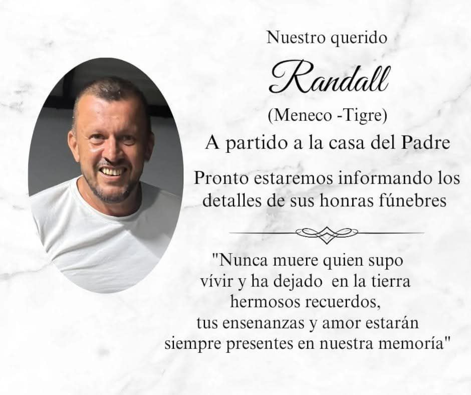 FAlleció Randall GAmboa el tico que el ICE de Estados Unidos devolvió hecho un vegetal