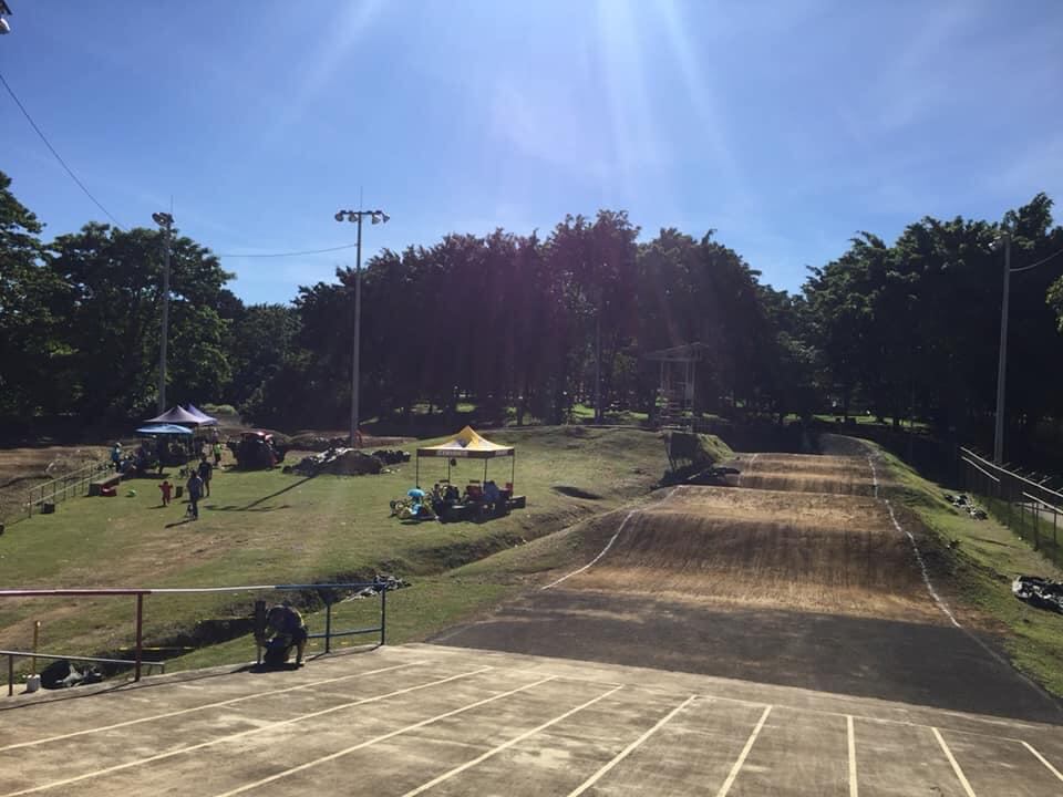 Esta es la pista de bicicross en el Parque de La Paz. Fotografía: Fecoci