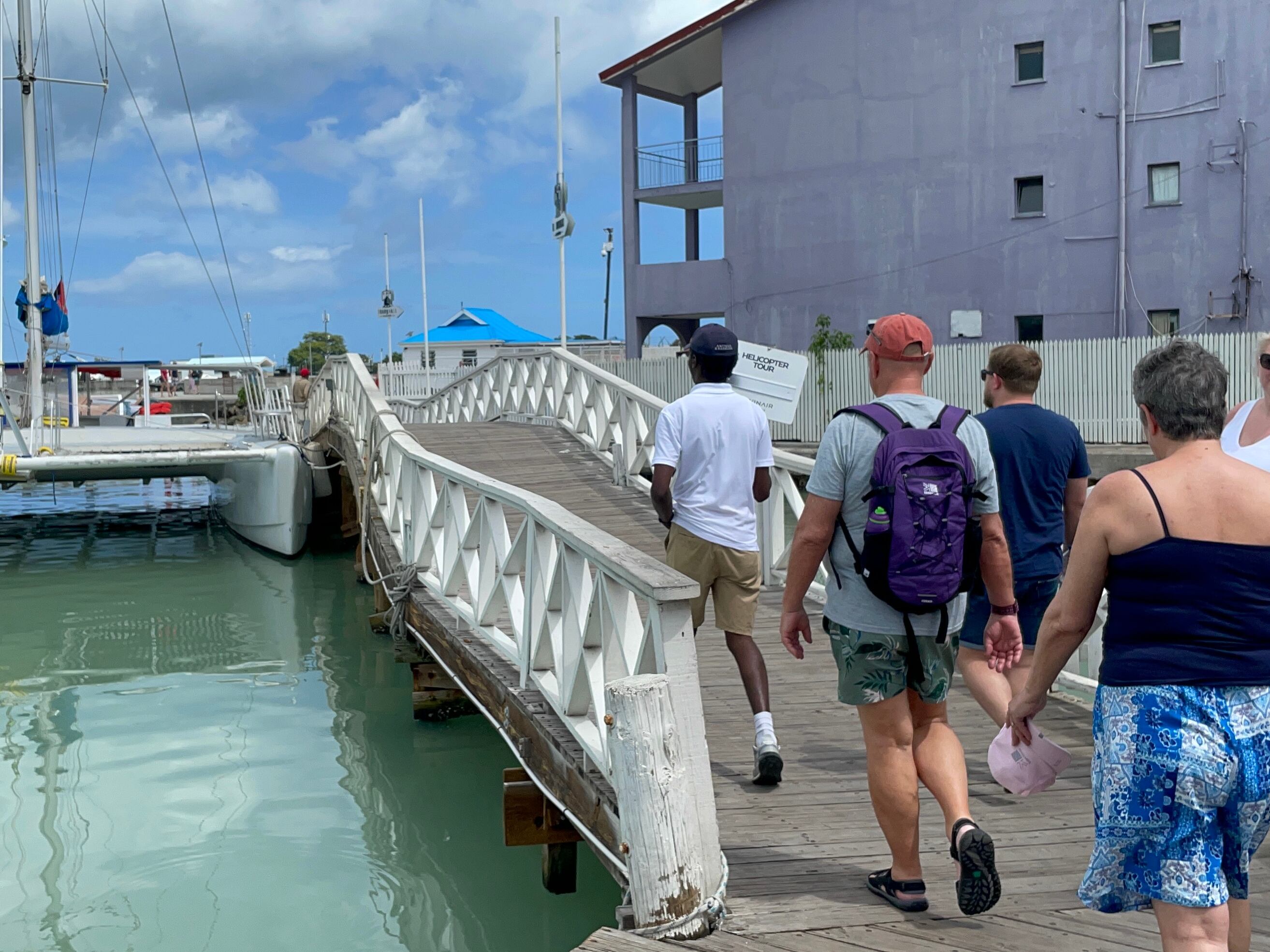 Terminal de cruceros de Antigua y Barbuda.