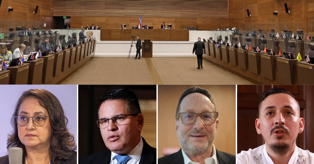 La campaña electoral se insertó en la Asamblea Legislativa. Diputados y asesores ocupan candidaturas en cuatro partidos políticos.