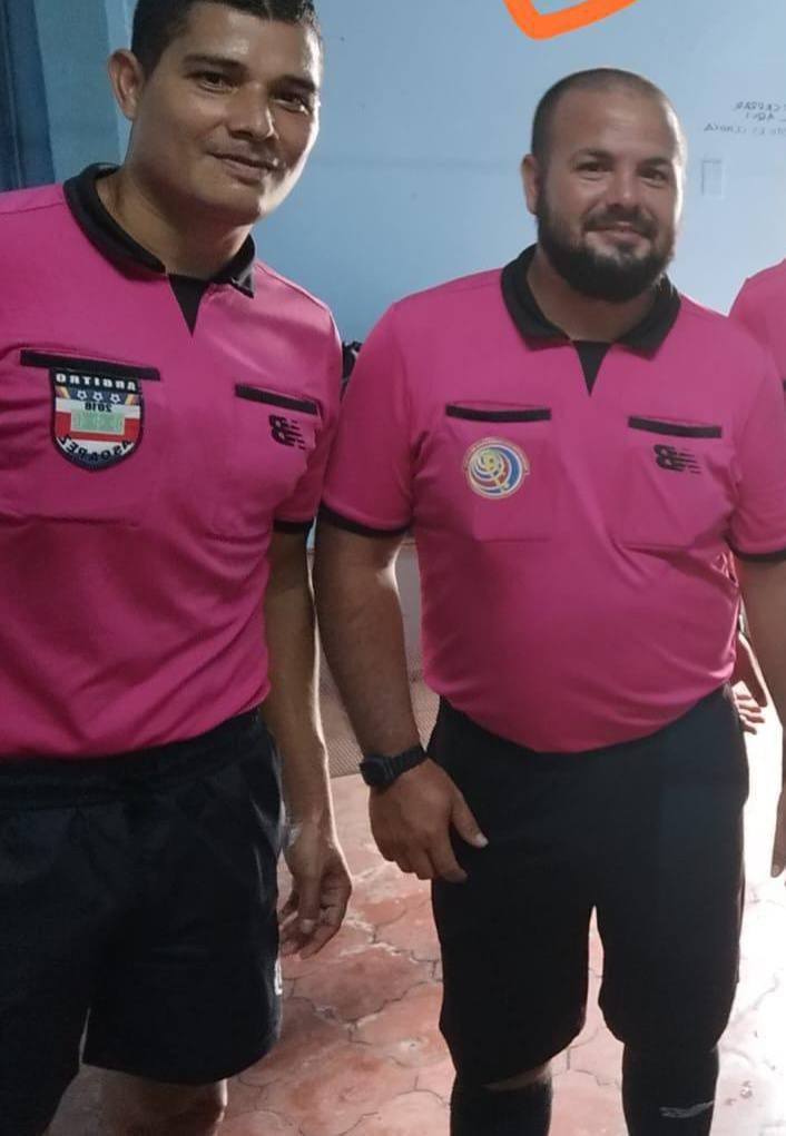 Yeudy Rojas y Sebastian Garro arbitros de futbol