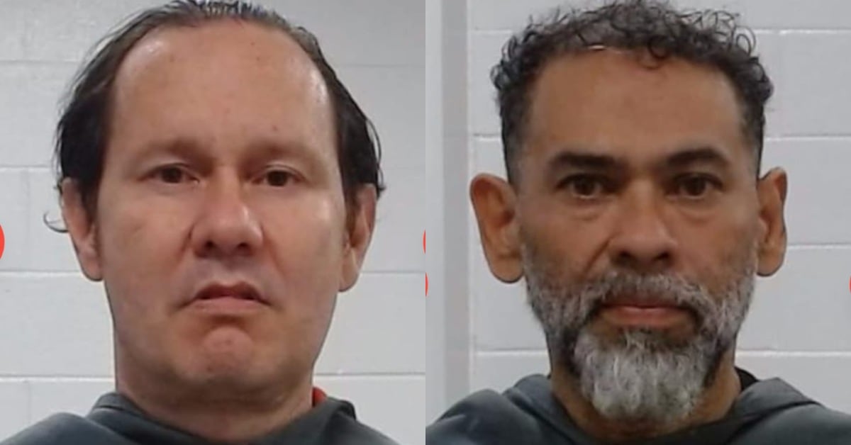 Celso Gamboa y Edwin López ingresaron a la cárcel de Collin County, en McKinney, Texas, la noche del viernes.