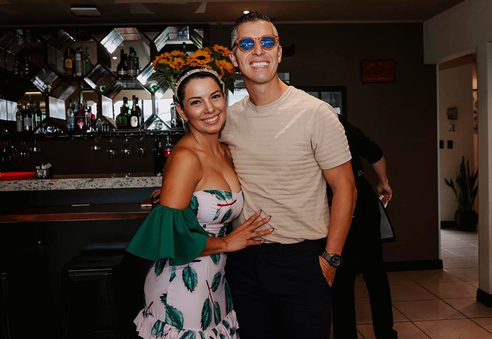 Dyana Guillén y Pablo Gabas