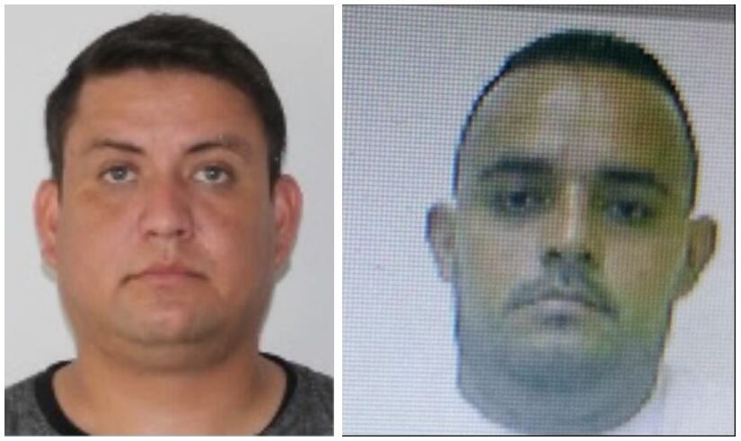 El OIJ necesita ayuda para dar con el paradero de estos dos sujetos. Foto OIJ.