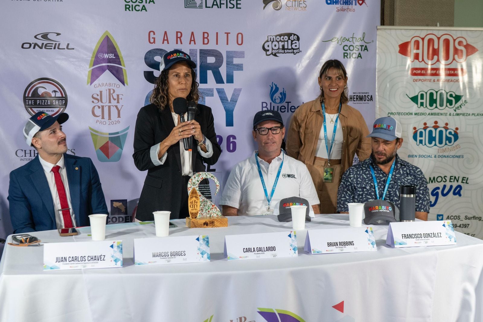 En conferencia de prensa se dio a conocer que Costa Rica vuelve a ser sede de una fecha del circuito de WSL