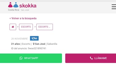 Hombres estudiantes son principales víctimas de extorsiones en página de clasificados sexuales Skokka