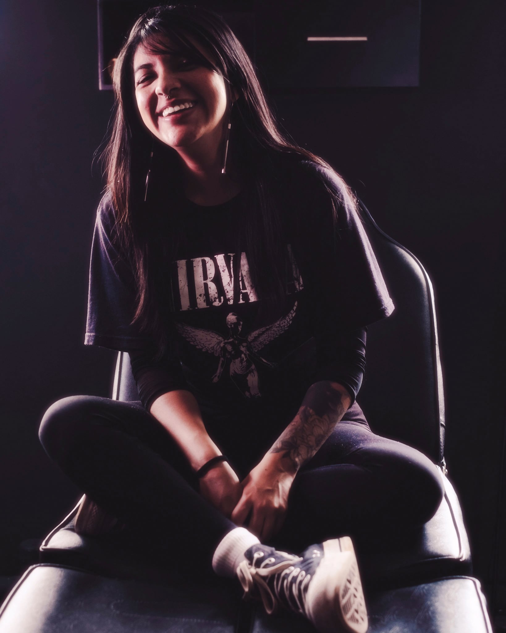 Tatuadora Jana de Oliveira en revista Perfil