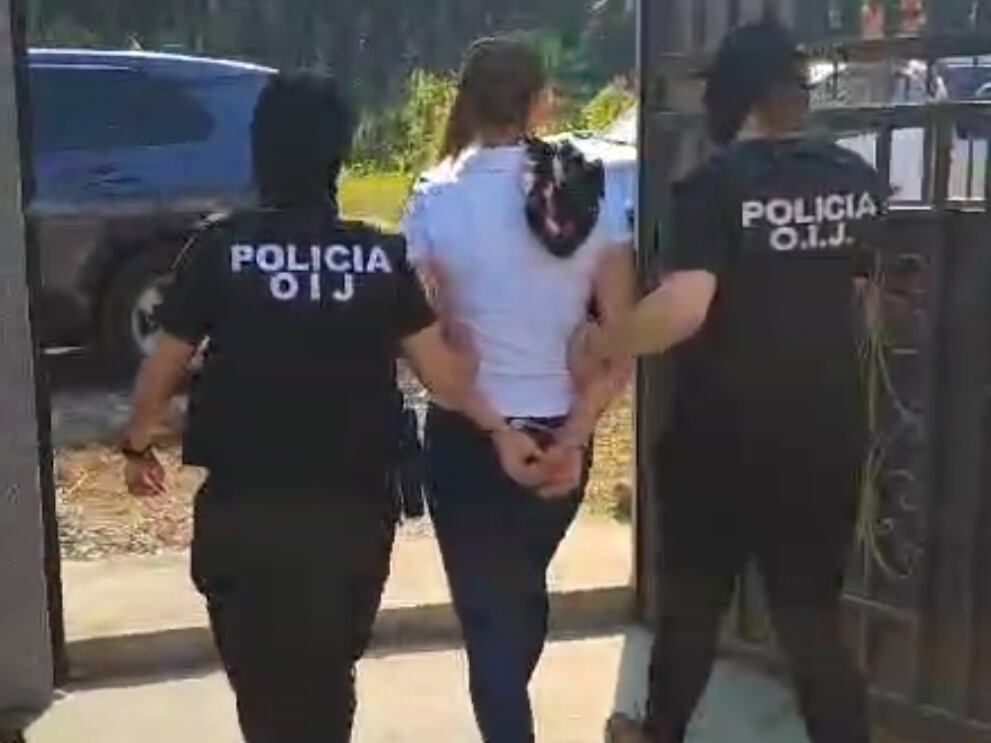 Arguedas González fue detenida este jueves en Corredores.