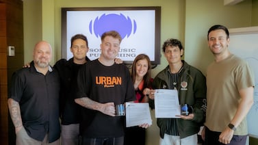 Dos artistas costarricenses firman con Sony Music Publishing, la gigante editorial musical