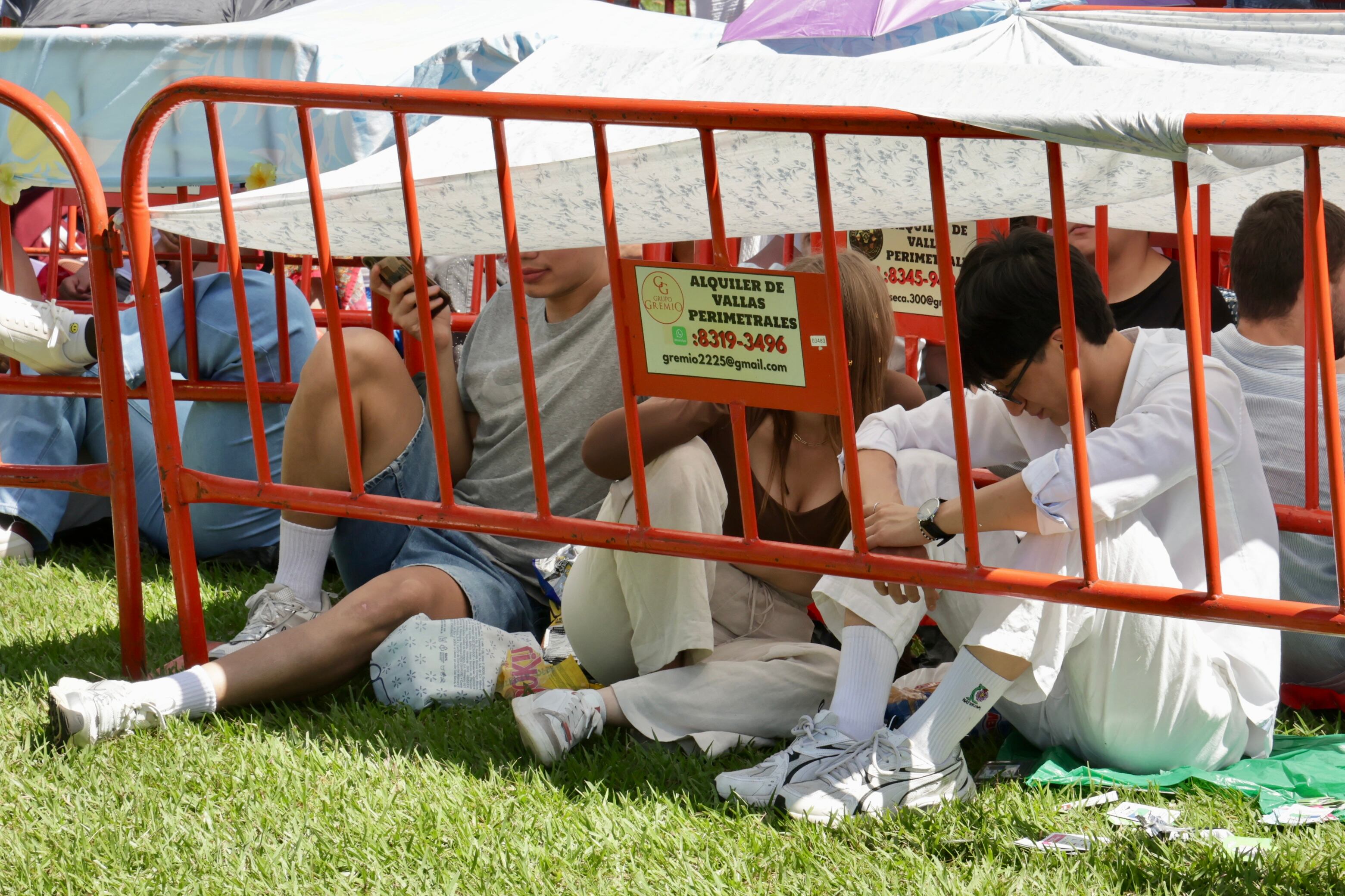 Ambiente del concierto Bad Bunny