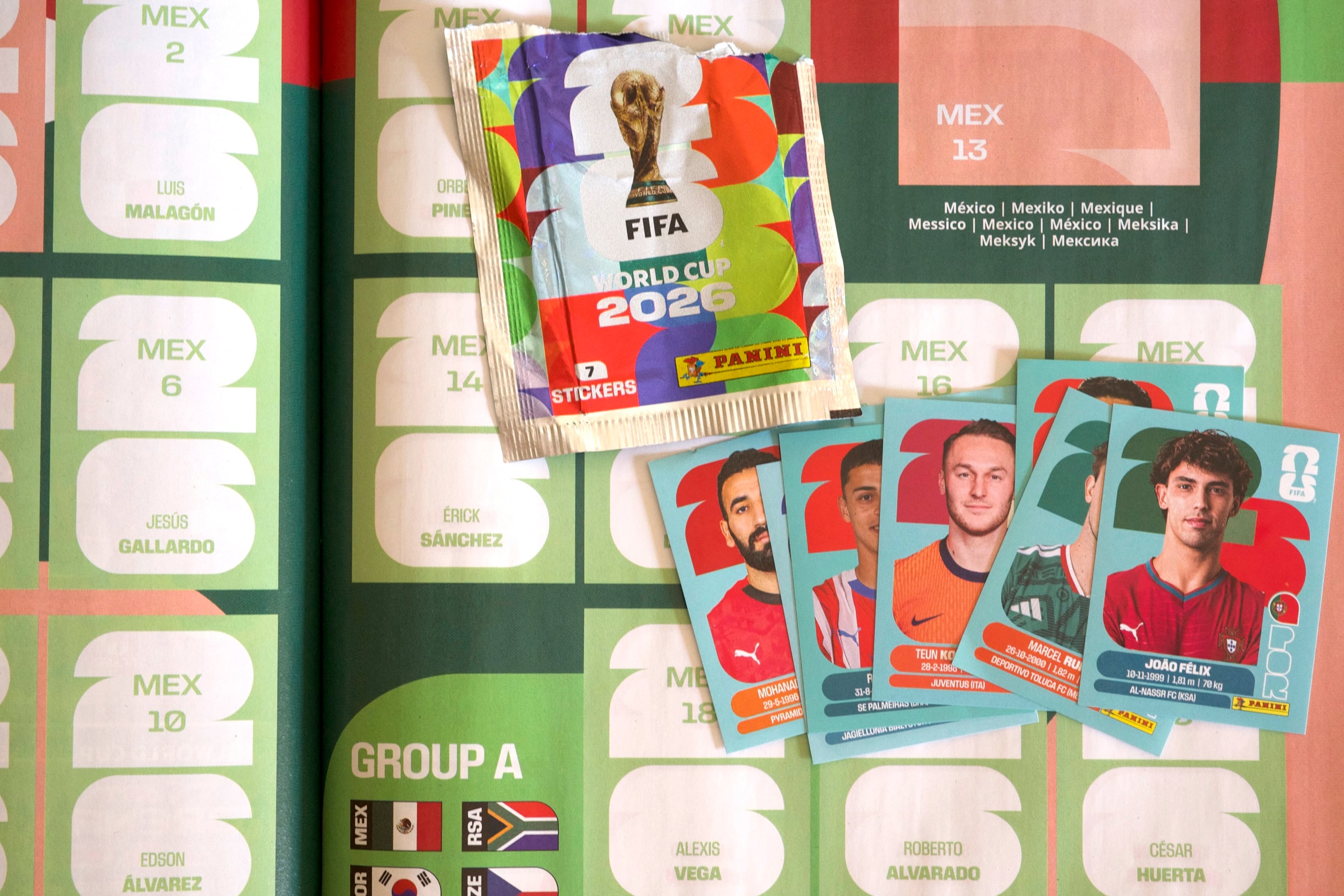El álbum de Panini para el Mundial 2026 atrapa a muchos aficionados y presenta una particularidad sobre la Selección de México.