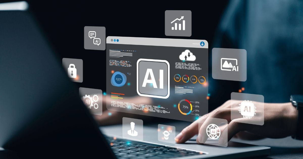 En la imagen, una representación gráfica de la inteligencia artificial.