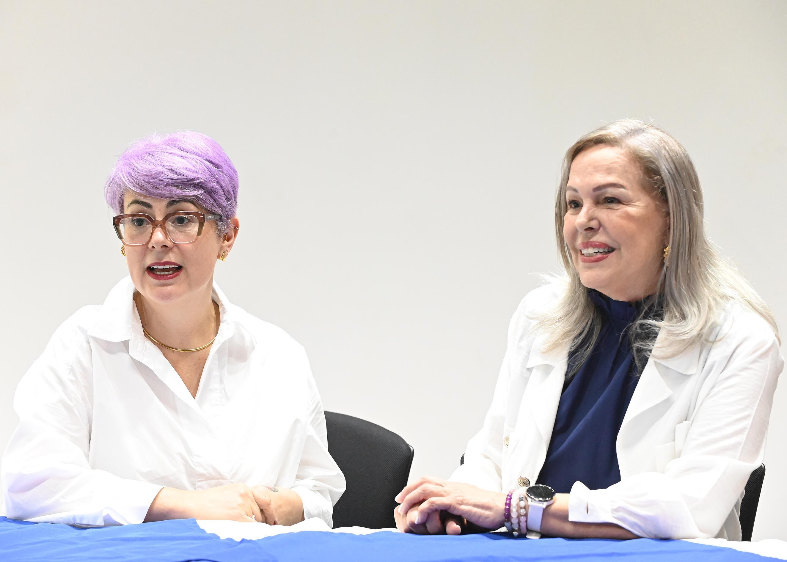 21 de setiembre del 2025. Colegio de Ingernieros Agrónomos, Moravia, San José. 11:00 hrs. El partido Centro Democrático Social realizó una asamblea en la cual fueron electos los puestos de presidente y diputados del primer y segundo lugar de San José. Como candidata a la presidencia de la República para el período 2026-2030 fue electa Ana Virginia Calzada y como candidatos a diputados Emilio Arias (primer lugar San José) y Carla Salguero (segundo lugar). En la foto: Carla Salguero Moya. Foto: Albert Marín