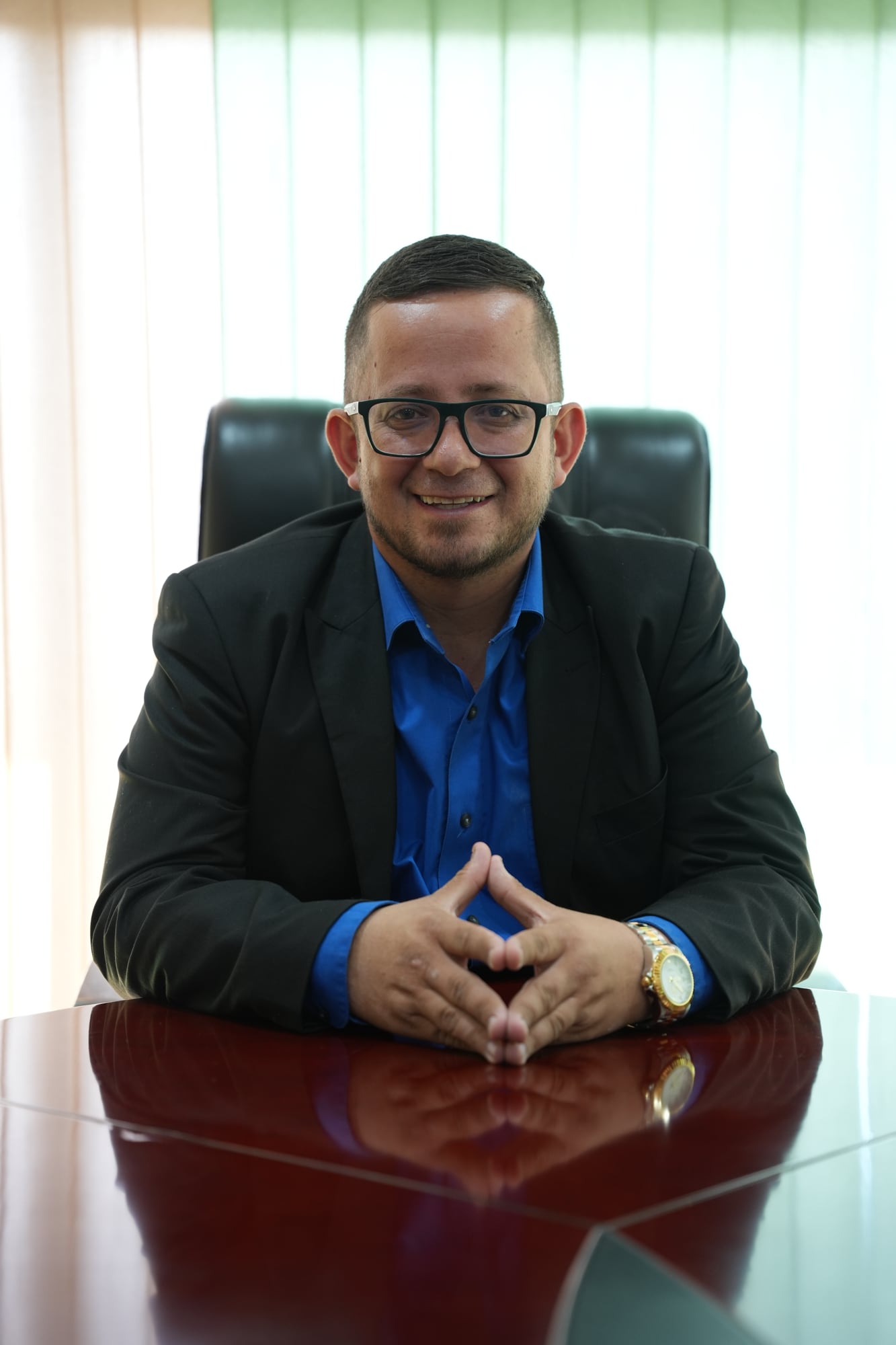 Alcalde de Heredia Víctor Sánchez